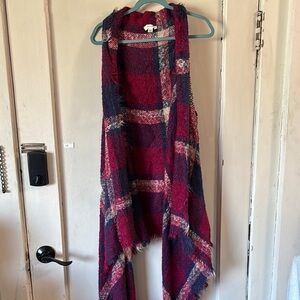 Blanket cardigan